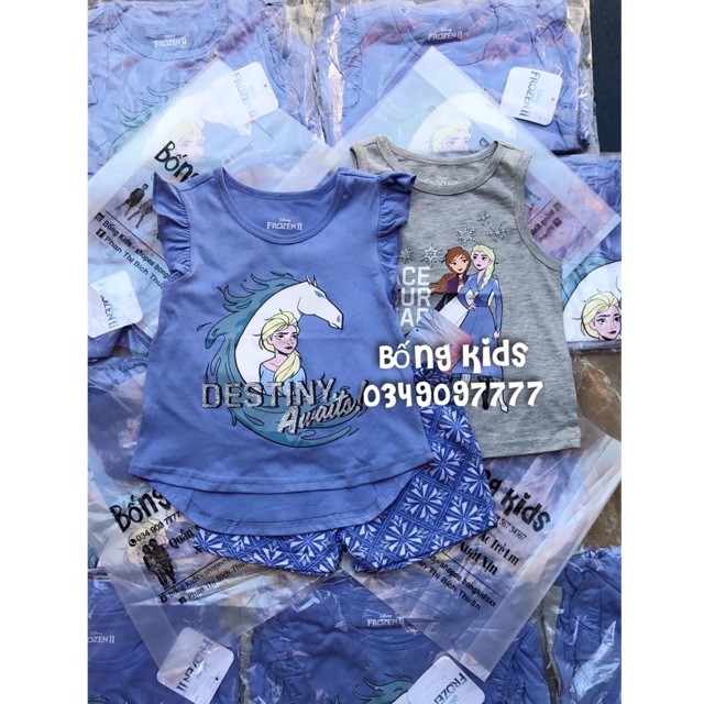 Set 3 Món Bé Gái Elsa&amp;Anna