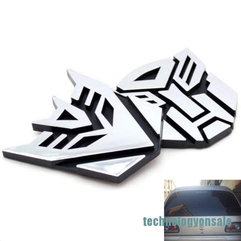 Transformers Hình Người Máy Biến Hình 3d Trang Trí Xe Hơi