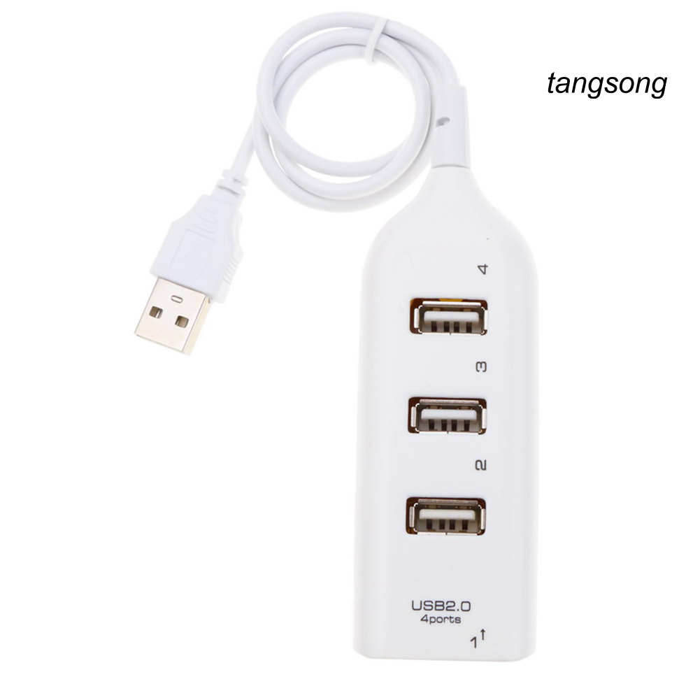 Bộ Chia 4 Cổng USB 2.0 Tốc Độ Cao Cho PC Laptop