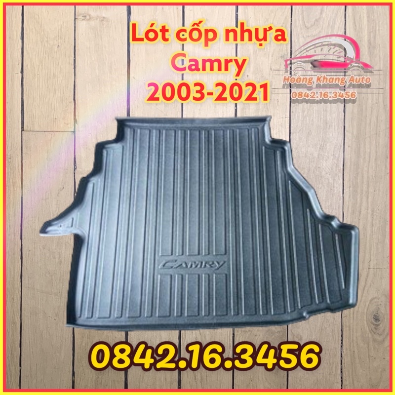 Lót Cốp Nhựa CAMRY 2003 - 2021 Loại Nhựa Dẻo Ko Mùi