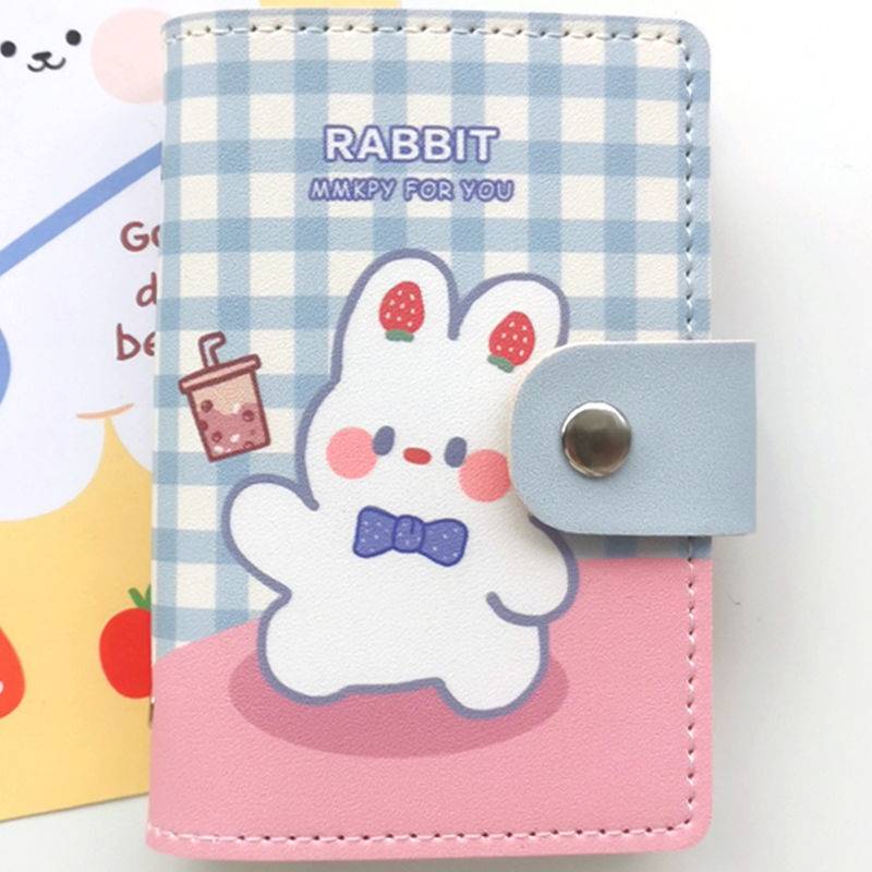 Ví đựng thẻ mini siêu mỏng nhiều ngăn thời trang Hàn Quốc đáng yêu cho nữ