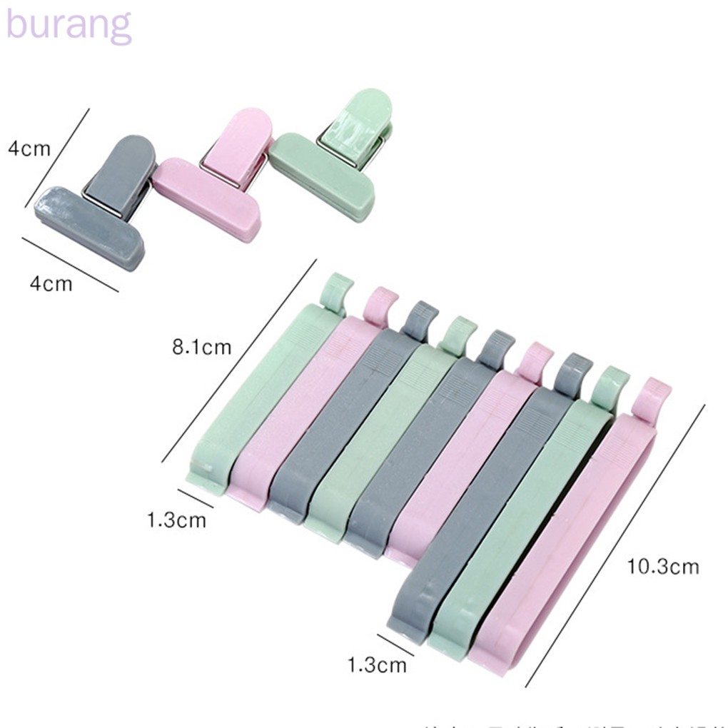 Bộ 12 cái kẹp niêm phong miệng túi bảo quản thực phẩm