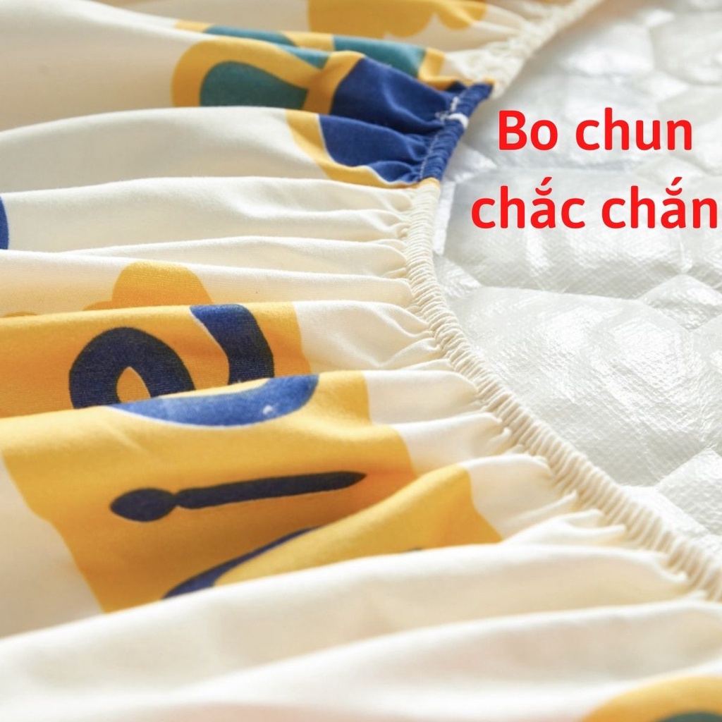 Ga chống thấm cotton cho bé cao cấp Hàn Quốc, drap chống thấm nước cotton loại 1 | BigBuy360 - bigbuy360.vn