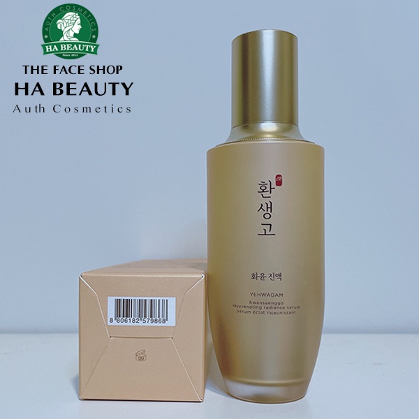 Serum dưỡng trắng da dưỡng ẩm nám đốm nâu nếp nhăn The Face Shop Yehwadam Hwansaenggo Rejuvenating Radiance Serum 45ml