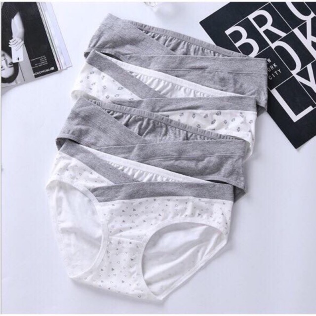 SÉT 4 QUẦN LÓT BẦU MẪU MỚI 2019[100% cotton]