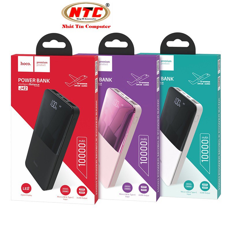 Pin sạc dự phòng Hoco J42 High power 10000mAh | BigBuy360 - bigbuy360.vn