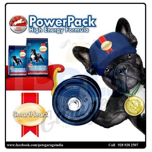 THỨC ĂN DẠNG HẠT CHO CHÓ SmartHeart Adult Dog Power Pack Túi 3kg Xuất xứ Thái Lan