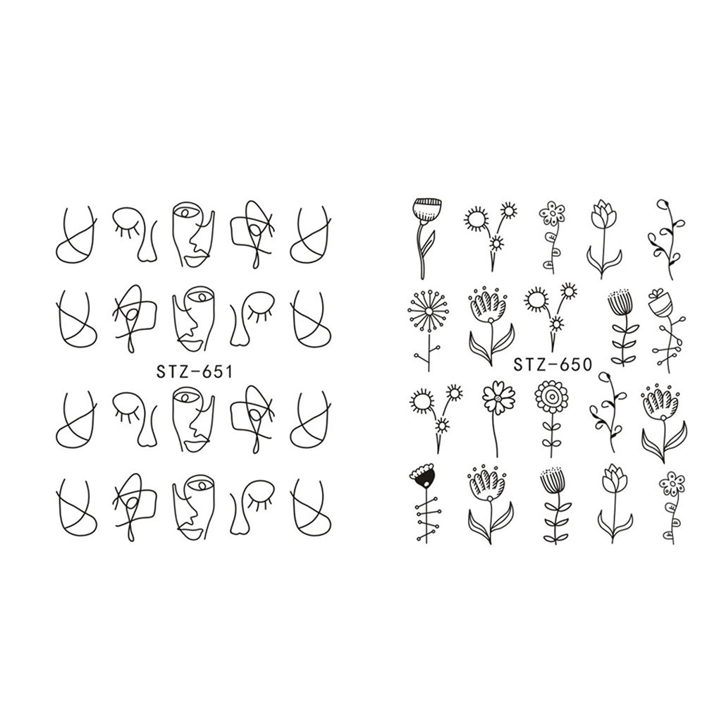 Miếng Dán Trang Trí Móng Tay 3d Hình Động Vật Dễ Thương