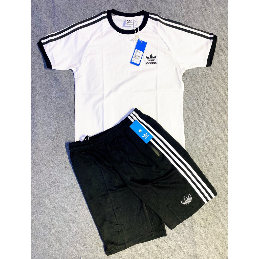 Quần short das nam 3 sọc đơn giản