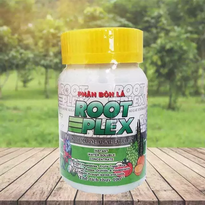 Phân bón lá cao cấp Rootplex chiết xuất từ Tảo biển chai 100ml