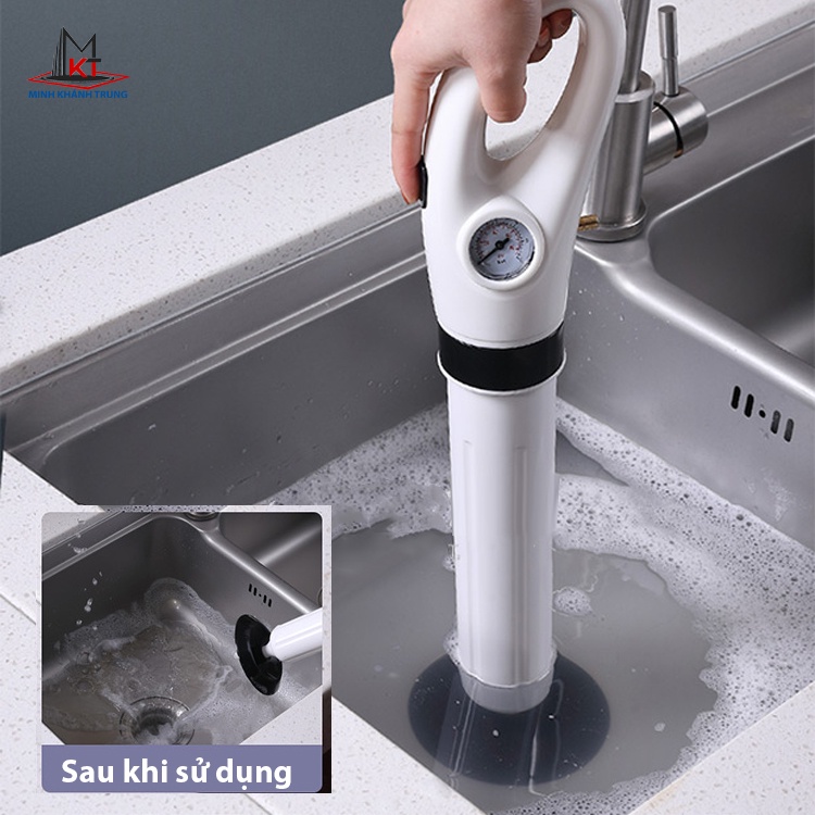 Súng Thông Tắc Bồn Cầu Bằng Hơi CỰC MẠNH
