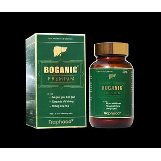 BOGANIC PREMIUM TRAPHACO Bổ Gan, Giải Độc Gan, Tăng Sức Đề Kháng, Chống Oxy Hóa.