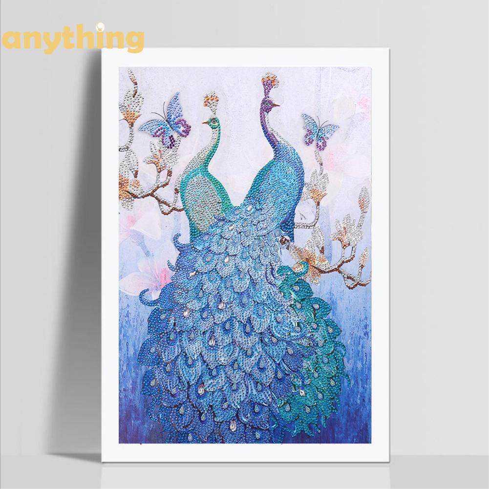 Tranh đính đá tự làm hình chim công 5D hình chim công | BigBuy360 - bigbuy360.vn