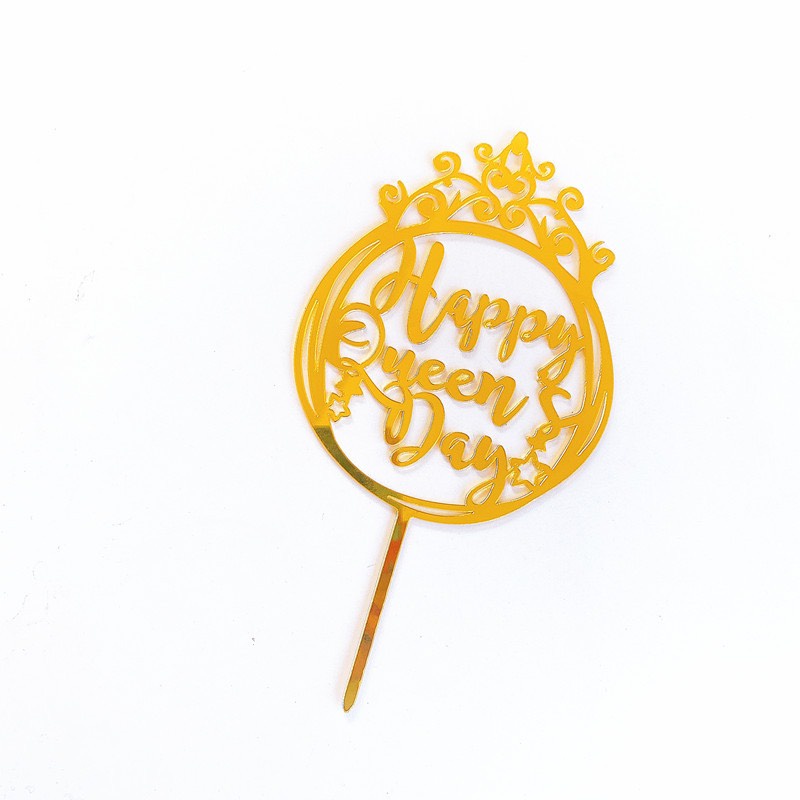 Set 10 mica Happy Queen day