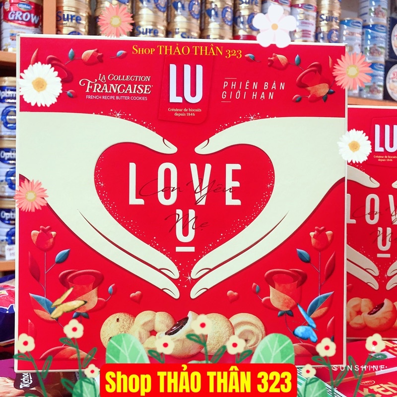 Date T12/2024- Bánh Quy Bơ LU COOKIES Pháp 🇫🇷- Hộp 540g, 708g