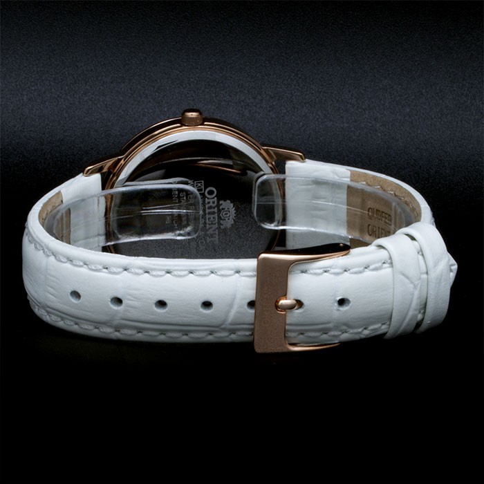 Đồng hồ nữ Orient chính hãng FUNG6002W0, dây da.