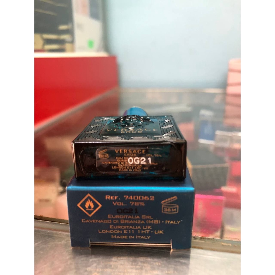 Thơm mini versace eros 5ml