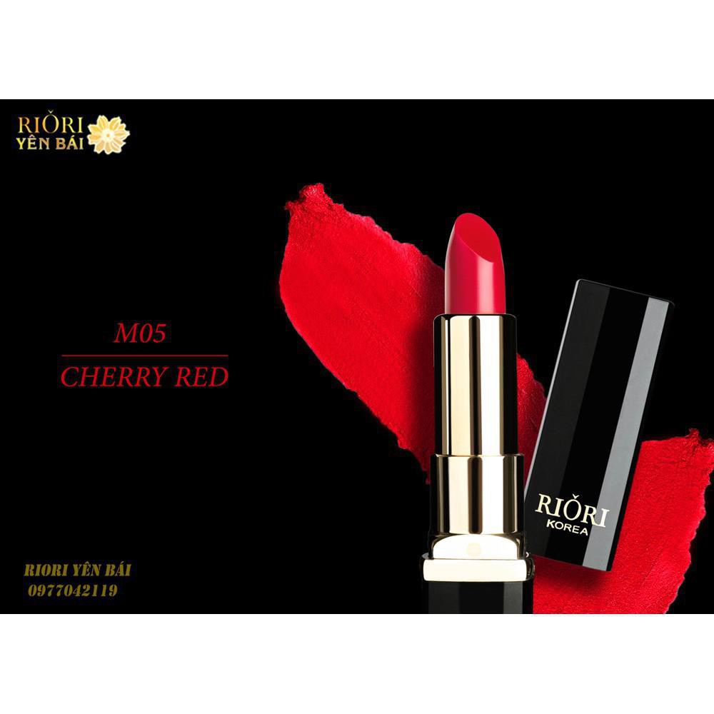 Son Lì Riori Matte Lipstick  05 - Blooming Red !