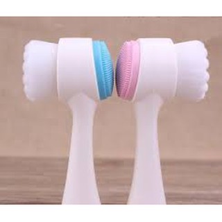 Cọ rửa mặt 2 đầu siêu mịn