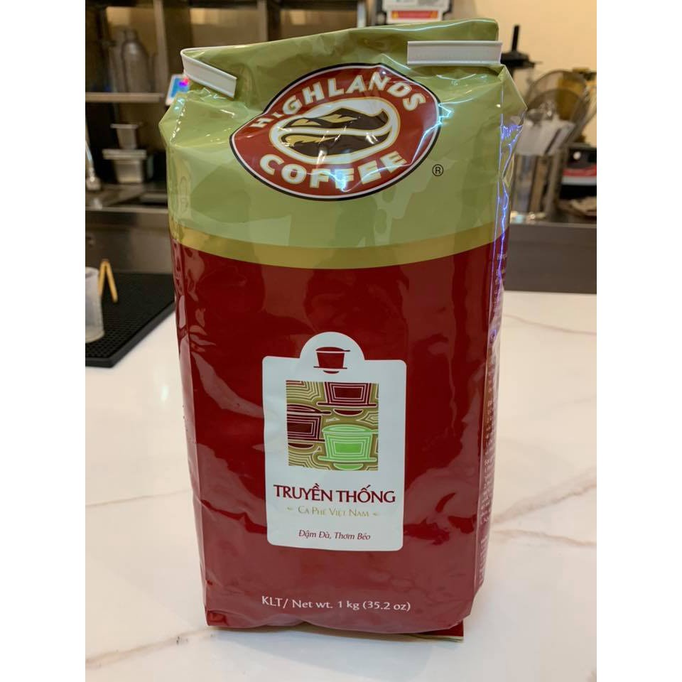Cà Phê Bột Highlands Coffee Truyền Thống 1kg