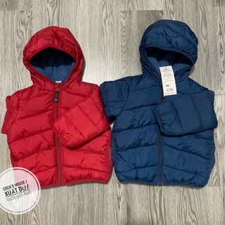Áo khoác phao lót nỉ Tex dư xịn đét cho bé trai/bé gái