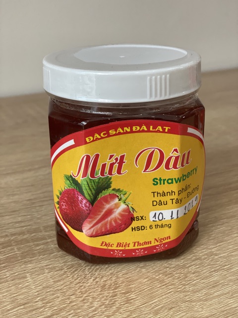 Mứt Dâu Tây Đà Lạt 400g - Đặc Sản Đà Lạt