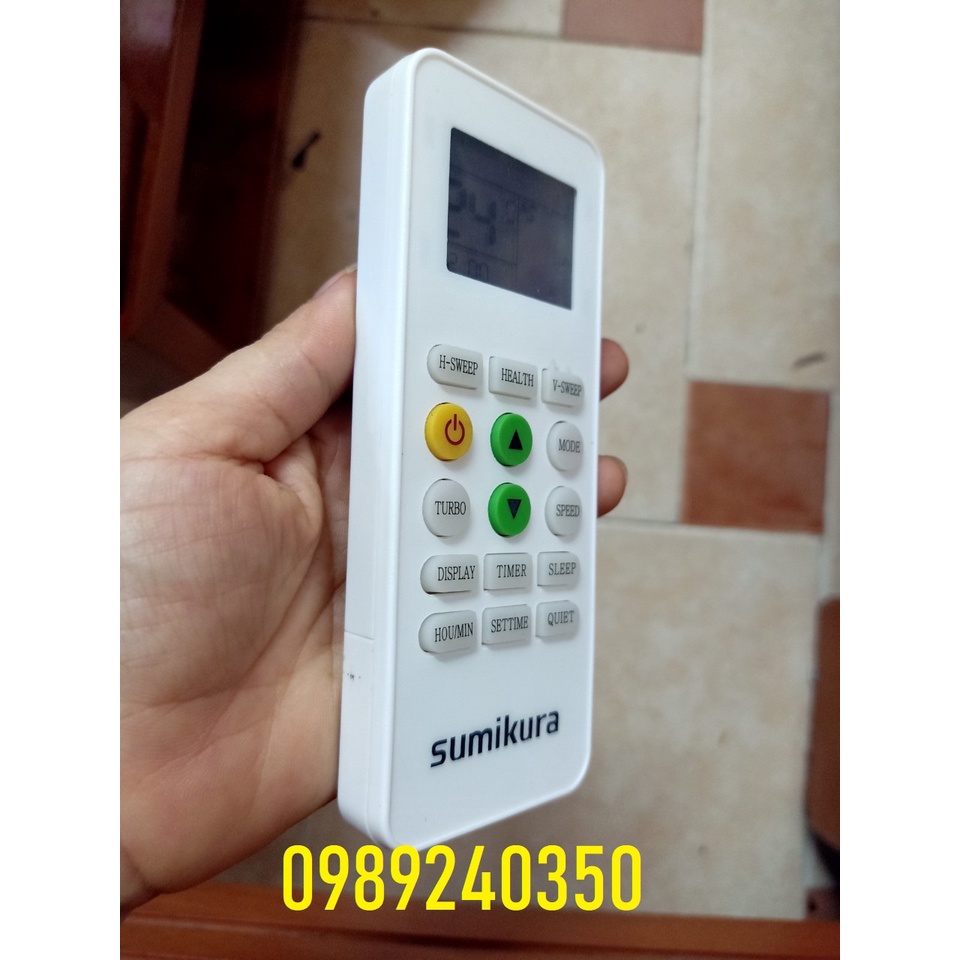 Điều khiển remote điều hòa máy lạnh Sumikura