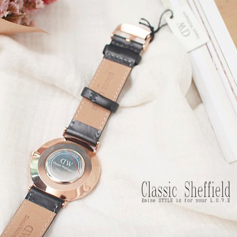 Đồng Hồ Nam Nữ Daniel Wellington Classic Sheffield Rose Gold White DW Chính Hãng - OtisWatch