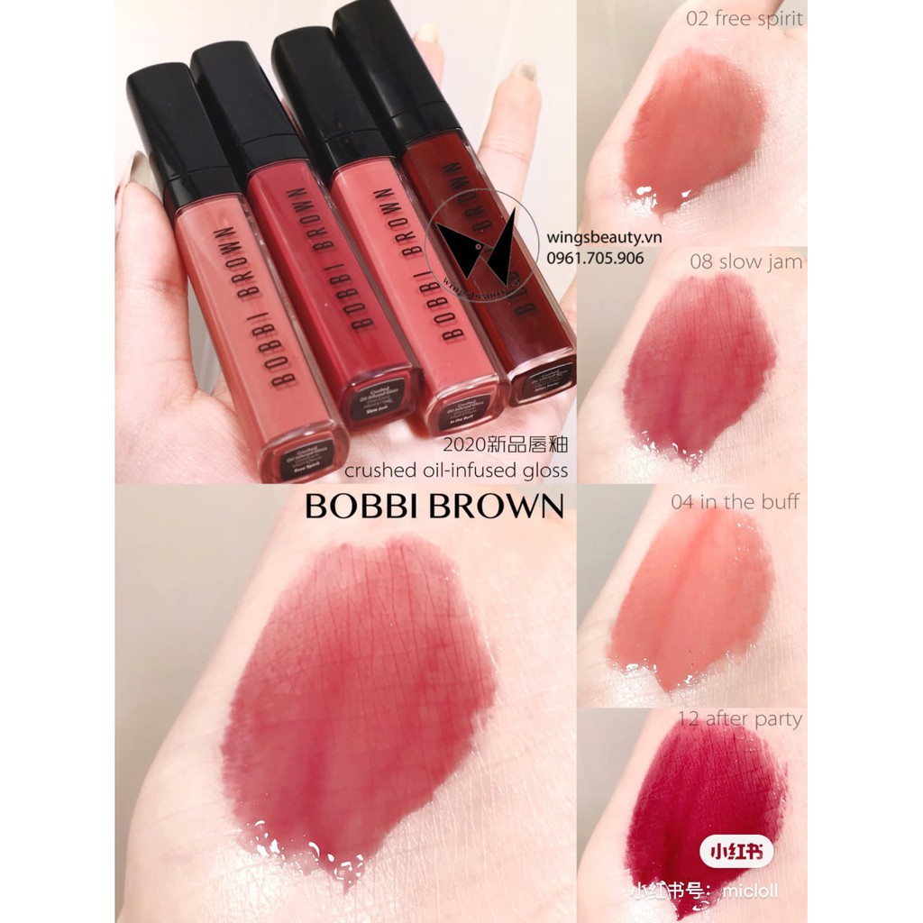 BOBBI BROWN - Son kem bóng Crushed Oil-Infused Gloss 6ml | BigBuy360 - bigbuy360.vn
