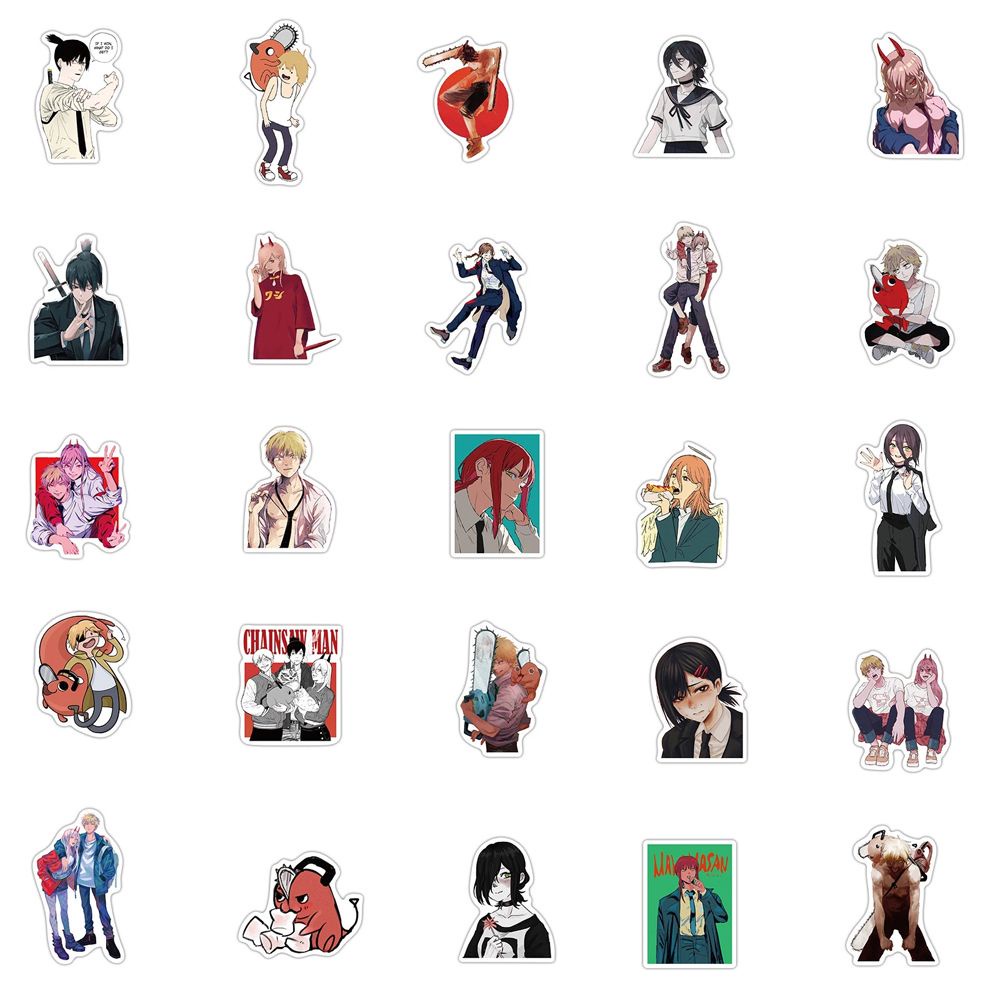 Miếng dán PVC họa tiết Anime Graffit cho điện thoại