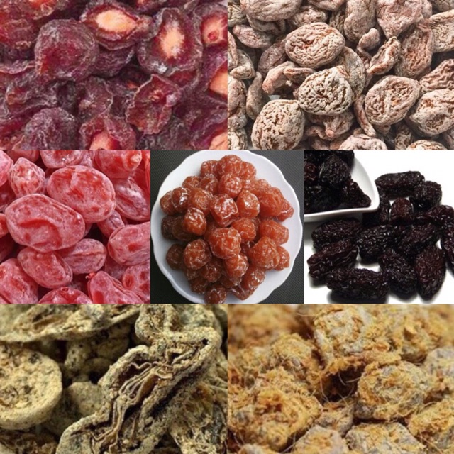 Mix 7 loại Ô mai ngon nhất shop - Bịch 500gram