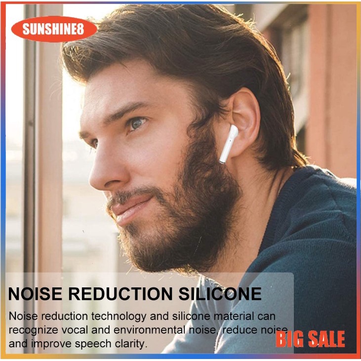 【SUN】 I7 Tai nghe Bluetooth mini không dây âm thanh nổi tích hợp micro chất lượng cao cho Android