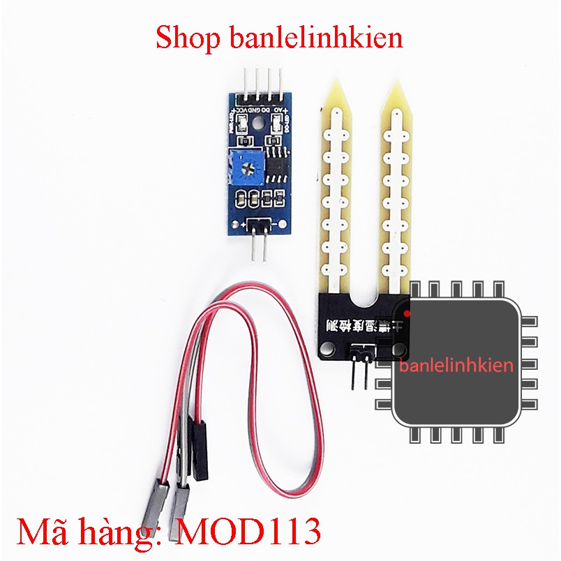 Module đo độ ẩm đất có (không) relay
