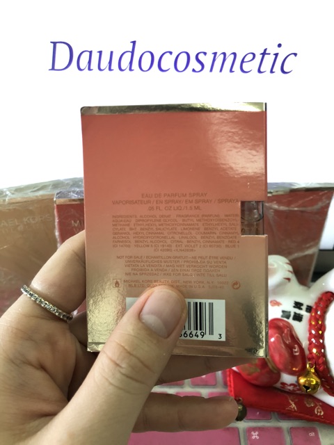 [ vial ] Nước hoa Michael Kors Wonderlust EDP 1.5ml - Wonderlust Eau Fresh EDT 1.5ml | BigBuy360 - bigbuy360.vn