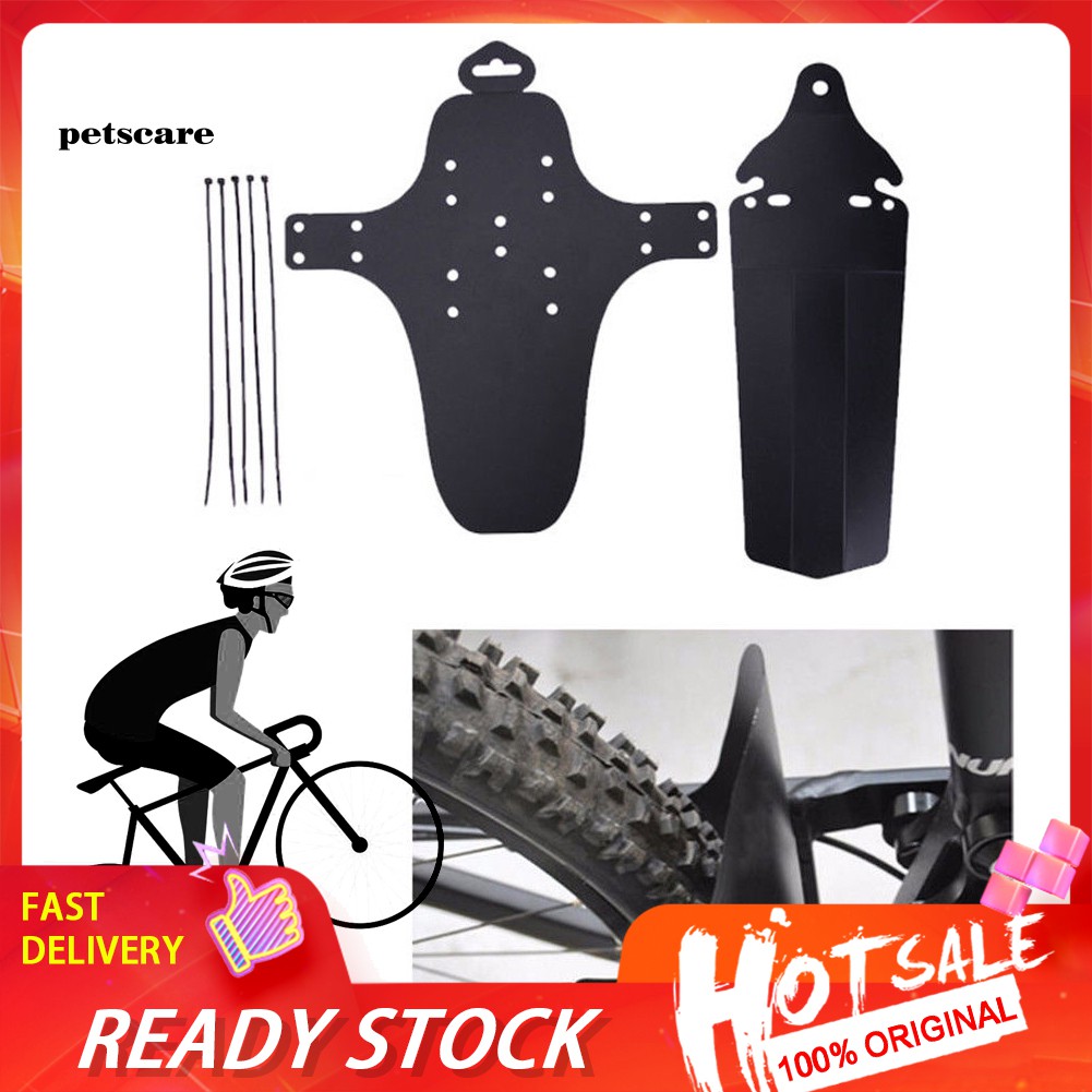 Set 2 Tấm Chắn Bùn Trước Sau Cho Xe Đạp Leo Núi