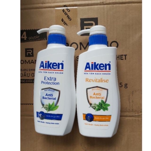 Sữa tắm sạch khuẩn Aiken 350g