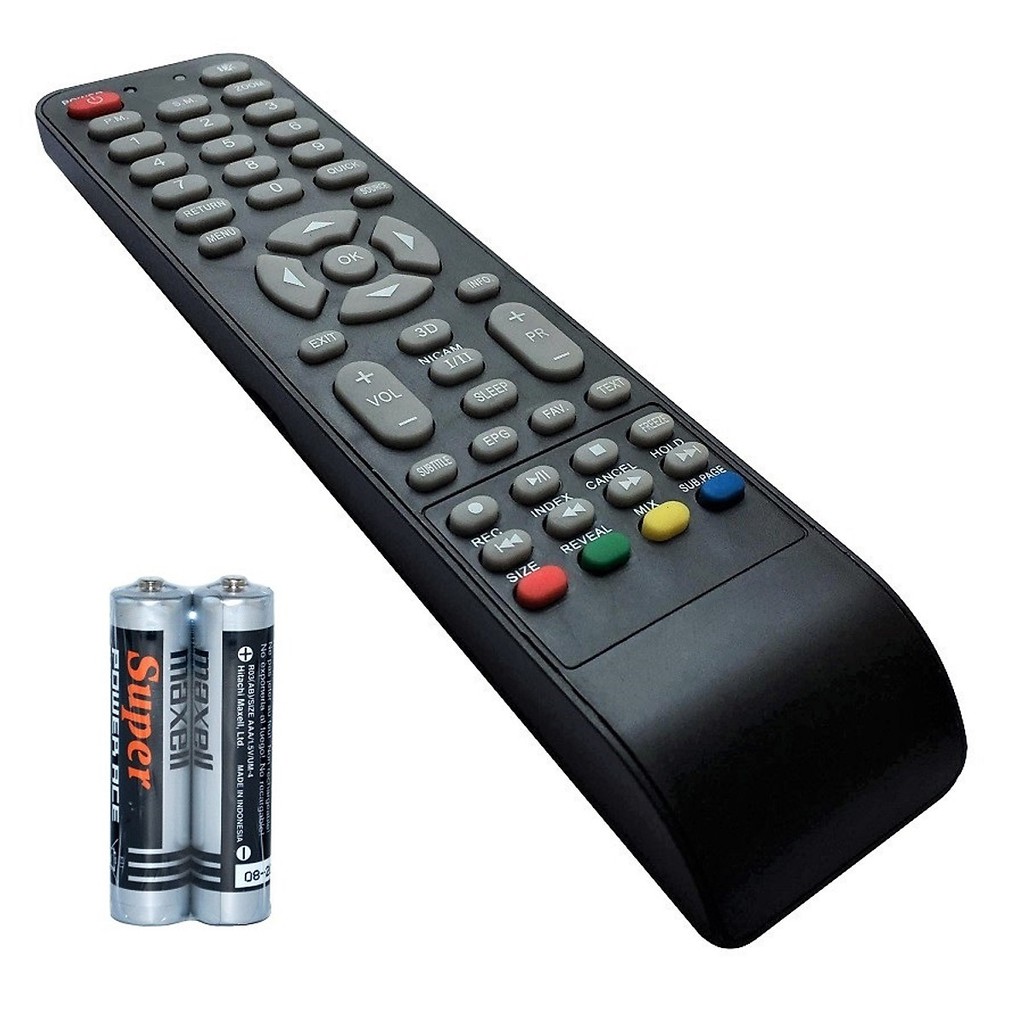 Remote Điều Khiển TV DARLING, TV LCD, TV LED (Kèm pin AAA)