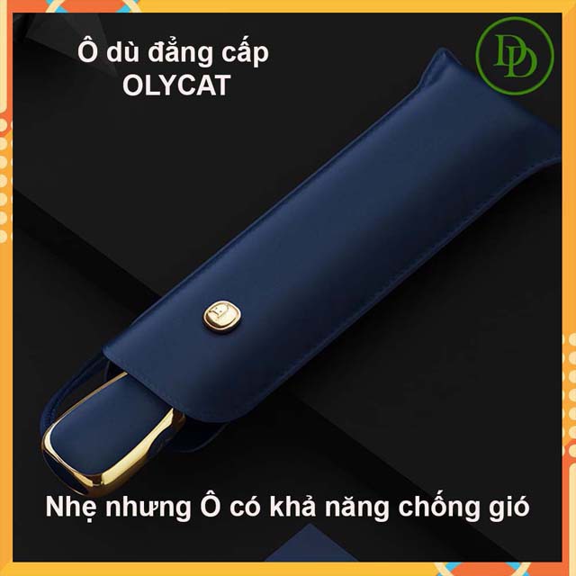 Ô dù siêu nhẹ đóng mở tự động OLYCAT 2101 che nắng chống nắng cực tím UPF50