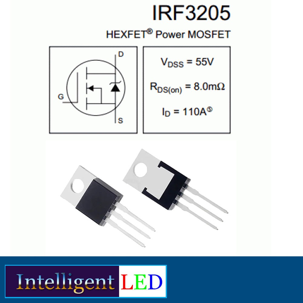 Linh Kiện Điện Tử Mosfet Irf3205 To-220 F3205 To220 Irf3205Pbf 55v 110a