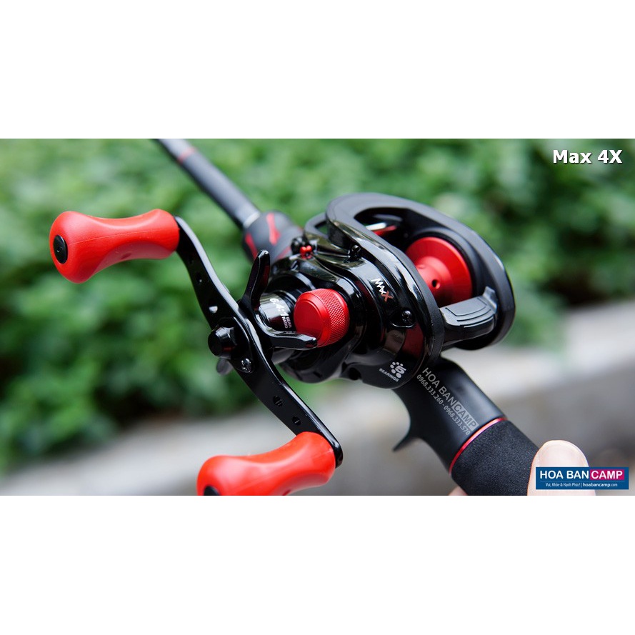 Máy Câu Ngang Abu Garcia Max 4X | Tay Trái