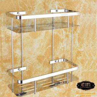 Kệ Inox 2 Tầng Loại 1