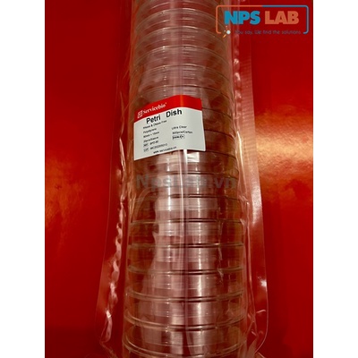 Thùng 500 đĩa petri nhựa 90x15