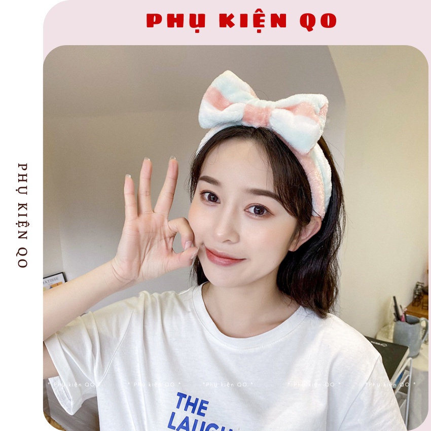 Băng đô rửa mặt nhiều màu BD14