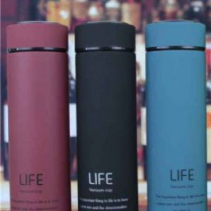 [Rẻ Vô Địch] Bình Giữ Nhiệt Chất Lượng Cao Ruột Inox LIFE 500ml, Bình Đựng Nước Dã Ngoại - center247