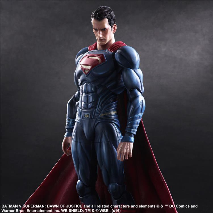 Mô hình Play Arts DC SuperMan ver Batman vs Super-man PAK