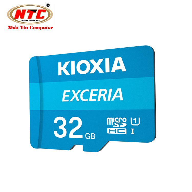 Thẻ nhớ MicroSDHC Kioxia Exceria 32GB UHS-I U1 100MB/s (Xanh)