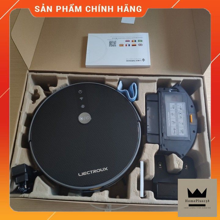 ⚡Hàng chính hãng⚡ Robot lau nhà hút bụi Liectroux C30B _hàng mới 100%_ App sử dụng tiếng việt, hiện đại, sang trọng