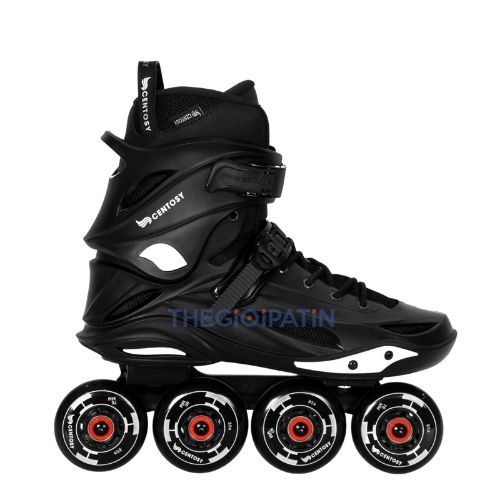 Giày Patin Người Lớn Cougar-Centosy Freestyle Pro Max Chính Hãng, Form Nhựa Chắc Chắn, Boot Giày Có Thể Tháo Rời