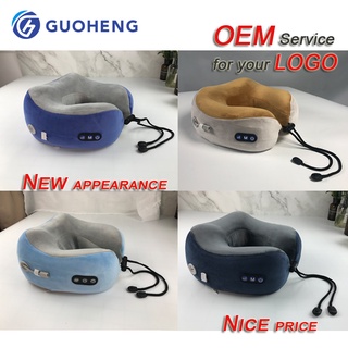 Gối massage rung nóng, gối massage cổ chữ u