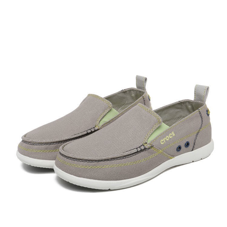 Giày crocs vải Canvas thời trang cá tính cho nam